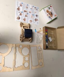 Wooden Solar Model Cars to Build for Kids 9-12, Educational Science Kits for Kids Age 12-14, Gifts for 10+ Year Old Boys Girls, Science Experiments for Kids 9-12 Engineering Toys Robotics STEM Kit 35 71EQwTgOxFL