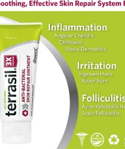 terrasil Antibacterial Skin Repair (50g) 1.76 Ounce (Pack of 1) 7 71EQzsMQ2gL