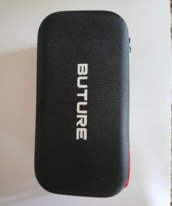 BUTURE 5000A Car Battery Jump Starter (All Gas/10L Diesel) Smart Portable Car Jump Starter Battery Pack, 12V Safe Jump Box Car Jumper Starter with Extended Jumper Cables, Fast Charge, 160W DC, Lights 55 71ER 85ZBQL