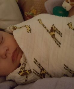 aden + anais Swaddle Blanket, Boutique Muslin Blankets for Girls & Boys, Baby Receiving Swaddles, Ideal Newborn & Infant Swaddling Set, Perfect Shower Gifts, 4 Pack, Jungle Jam 35 71ERFqB fPL