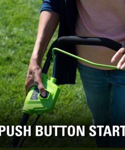 Greenworks 40V 16" Cordless (Push) Lawn Mower (75+ Compatible Tools), 4.0Ah Battery and Charger Included 16" Mower (4.0Ah) 32 71ERYBoW6dS