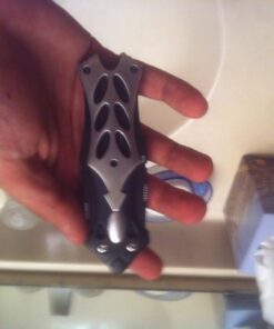 Unlimited Wares Midnight Fantasy Dual Blade Folding Knife 5-Inch Closed 9 71ERzDlZZL