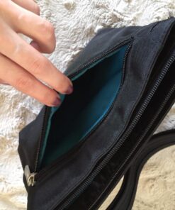 Travelon Anti-Theft Classic Mini Shoulder Bag, Black, One Size, 8.5 x 8.5 x 2 69 71ES0OT fL