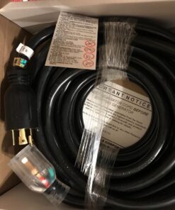 Reliance Controls PC3040 30-Amp (L14-30), 40-Foot Generator Power Cord,Black 7 71ESVTQRLgL