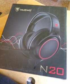 NUBWO N20 Gaming Headset with Mic - Compatible with PS5, Xbox One, Nintendo Switch Lite, PC, Laptop, and Mac, Over Ear Headphones with Noise Cancelling Microphone 27 71ESWEOjCiL