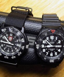 Casio EAW-MRW-200H-1BV Men's MRW200H-1BV Black Resin Dive Watch 27 71ETWSCGWPL