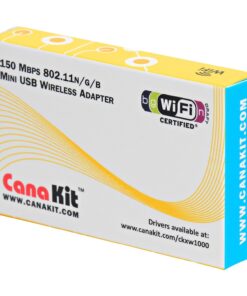 CanaKit Raspberry Pi WiFi Wireless Adapter/Dongle (802.11 n/g/b 150 Mbps) 4 71ETlMrEINL