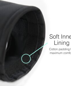 Downtown Pet Supply - Quick-Fit Dog Muzzle for Grooming - Pet Care & Dog Grooming Supplies - Soft Nylon Muzzle with Safety Buckle - Size 1 - Muzzle for Small Dog 23 71EUBskWj2L 3