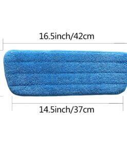 Microfiber Spray mop Replacement Blade/Microfiber mop Replacement Wet/Dry mop Cleaning pad from re-up Compatible BONA Floor Care System 4 Packs 9 71EULhU5t0L