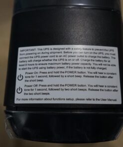 CyberPower CP1500PFCLCD PFC Sinewave UPS System, 1500VA/1000W, 12 Outlets, AVR, Mini Tower 77 71EUQZlTrBL