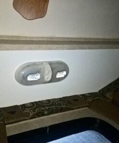 Gold Stars F3528002 Natural White LED RV Ceiling Double Dome Light (Fixture Double 921 Wedge 12v) Double Fixture (1 Pack) 33 71EUQlUVJ5L