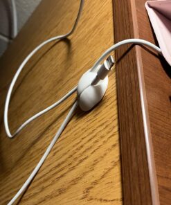 Cable Clips, OHill 16 Pack White Self Adhesive Cord Holder, Ideal Cable Management Cord Organizer Wire Keeper for Phone Charger, Computer, Desk, Home, Office, Car, Nightstand 45 71EUSQao2hL