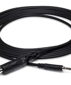 Hosa CMS-105 3.5 mm TRS to 1/4" TRS Stereo Interconnect Cable, 5 Feet 1 Count (Pack of 1)