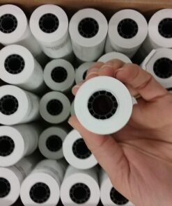 Thermal Credit Card Paper Rolls Printer Paper Receipts 2 1/4" X 50' for Popular Credit Card Machines POS and Cash Registers BPA Free 50 Rolls (CORE 50 Rolls) 2 1/4" x 50' 23 71EVmll3g1L