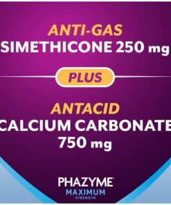 Phazyme Maximum Strength Gas & Acid Relief, Works Fast, Cherry Flavor, 24 Chews (Packaging May Vary) 14 71EWFelzO7L
