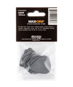 Jim Dunlop Max-Grip® Nylon Standard, Light Gray, .60mm, 12/Player's Pack 12 Pack 16 71EWsC96WAS