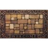 Apache Mills 60-732-1449-18x30 Masterpiece Aberdeen Welcome Doormat, 18" x 30",Brown 12 71EXh6OzZRL