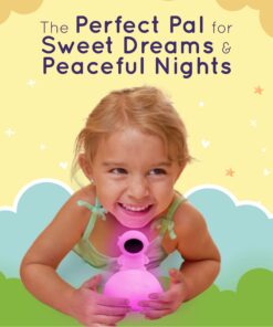 Lumipets Junior Astronaut Night Light, Soft Silicone Material, 8 Soothing Colors, Cordless, Easy Control, Portable 17 71EY5wPYQJL 1