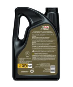 Alternative view of Castrol Edge Euro 5W-30 A3/B4 European Advanced Full Synthetic Motor Oil, 5 Quarts 5 Quart A3/B4 Advanced Full Synthetic
