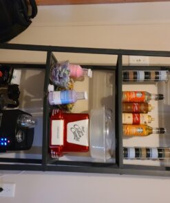 EspressoWorks 19-Bar Espresso, Latte and Cappuccino Maker 10-Piece Set - Brew Cappuccino and Latte with One Button - Espresso Machine with Milk Steamer 1250W - Coffee Gifts (Black) Black 37 71EaCu1TXuL