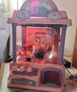 Amy&Benton Claw Machine for Kids Grabber Arcade Crane Vending Toy with Prizes for Girls Unicorn 49 71EajGiRMSL