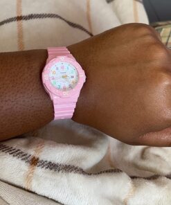 Casio Women's LRW-200H-2BVCF Stainless Steel Watch Resin Band Pink 21 71EarQTiOFL