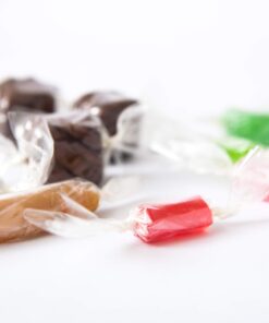 Crinklee Clear Caramel, Candy and Chocolate Wrappers, Natural Cellophane, 1000 Square Sheets, 4.25x4.25 Inches 15 71EbaPd8zL