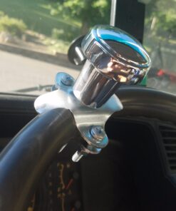 RoadPro RP-70100 Chrome Steering Wheel Spinner Knob Steering Wheel Spinner Knob for Tractor for Tractor Truck Riding Mowers RV 23 71EbcS6g8mL