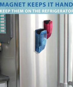 iTouchless Handheld Heat Bag Sealer (2-Pack) for Airtight Food Storage Saver, Reseals Snack Bags, Seals Plastic Aluminum Chip Packs and Commercial Size Repack 2-Packs 26 71EcSHCSd5L