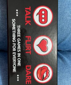 Romantic Game for Couples -Gift - Perfect Date Night Ideas - Girlfriend, Boyfriend, Newlywed, Wife or Husband. 3-in-1:Talk, Flirt, Dare. Reignite and Deepen Relationship with Your Partner. 38 71EcZyrakOL