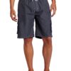 Kanu Surf Men's Barracuda Swim Trunks (Regular & Extended Sizes) Medium Charcoal 10 71EclwEKVaL