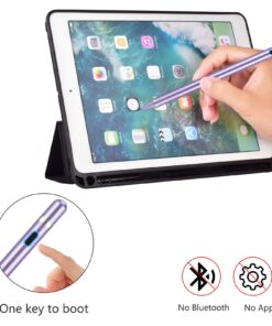 Active Stylus Pens for Touch Screens, Digital Stylish Pen Pencil Rechargeable Compatible with Most Capacitive Touch Screens Purple 11 71EdnHKzEvL
