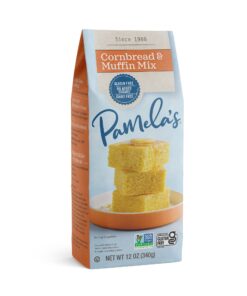 Alternative view of Pamela's Gluten Free Cornbread & Muffin Mix, Organic Corn, 12 Ounce Bag (Pack of 6) 12 Ounce (Pack of 6)