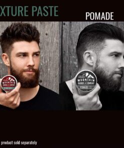 Rocky Mountain Barber Company Hair Paste for Men - Hair Styling Paste with Pliable Light-Firm Hold for All Hair Styles, Shine-Free Matte Finish - Easy to Wash Out, 2 oz 19 71EePvftoL
