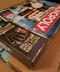 Hasbro Gaming Monopoly Ultimate Banking Edition Board Game for Families and Kids Ages 8 and Up, Electronic Banking Unit (Amazon Exclusive) 46 71Ef6oKbGzL