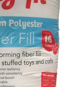 Fairfield The Original Fil Polyester Poly-Fill, 16 oz, White 15 71EfZ7wHUS