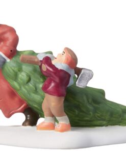 Alternative view of Department 56 Dickens' Village A Christmas Beginning Accessory Figurine