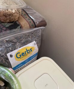 GERBS Raw Whole Sunflower Seed In Shell 2 lbs., Top 14 Allergy Free Foods, Healthy Superfood Snack, Non GMO, No Oils, No Preservatives, Resealable Bag, Gluten Free, Peanut Free, Vegan, Keto, Kosher 2 Pound (Pack of 1) 19 71Eg5HAFC9L