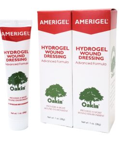 AMERIGEL Hydrogel Wound Dressing (1 oz.) Two Pack - Provides Moisture-Rich Healing Environment for Dry Wounds 1 Ounce (Pack of 2) 17 71EgZQwleWS