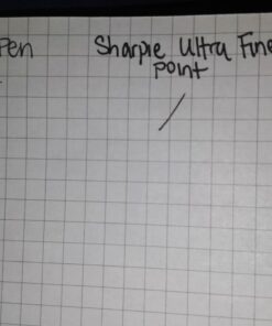 SHARPIE Permanent Markers, Ultra Fine Point, Black, 12 Count 36 71Egw hT qL