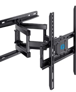 TV Wall Mount Full Motion Articulating Swivel Extension for Most 26-65 Inch Flat Curved TVs with Max VESA 400x400mm up to 88lbs, Wall Mount TV Bracket fits 12,16 inch Wood Stud by Pipishell 34 71EheDW nHL