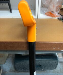 Fiskars Square Garden Spade Shovel - 46" - Steel Flat Shovel with D-Handle - Garden Tool for Digging, Lawn Edging, Pruning - Heavy Duty Weed Puller Tool - Black/Orange 42 71EhpiaOaVL