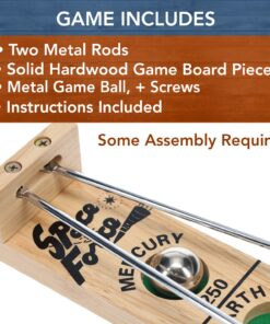 WE Games Shoot the Moon - Solid Wood, 18 in. 21 71EhtsMxrL