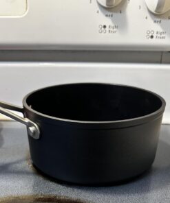 Wodillo Pots and Pans set, Nonstick Kitchen Cookware Sets, 5 PCS Induction Cookware Set, Non Stick Cooking Set w/Frying Pans & Saucepans,Dishwasher Safe, Oven Safe to 420°F 5PCS/Black 41 71EhuB50hzL