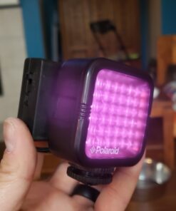 Polaroid Studio Series IR Light Bar –Rechargeable 36 IR LED Light for Use w/ All IR Compatible Cameras & Camcorders – Includes Diffuser Lens, Built-In Li-Ion Battery, Charger & Hot Shoe Mount 25 71Ei7d3c8mL