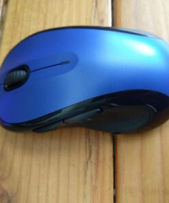 Logitech M510 Wireless Computer Mouse – Comfortable Shape with USB Unifying Receiver, with Back/Forward Buttons and Side-to-Side Scrolling, Blue Dark Blue 50 71EiCdHzOL