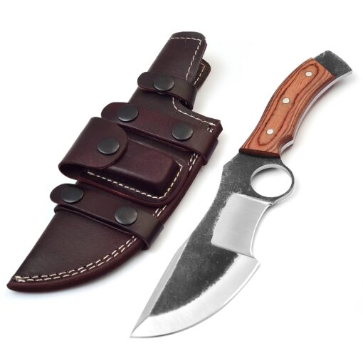 Poshland TR-2153 Custom Handmade high Carbon Steel Tracker Knife - …