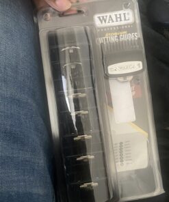 Wahl Professional Premium Black Cutting Guides #3171-500 - 1/8" to 1" - Fits All Full Size Wahl Clippers (Excludes Detachable Blade Clippers) 8 Pack 46 71EjUU2QvjL