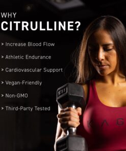 Kaged Premium L-Citrulline Powder - Enhance Muscle Pumps and Improve Muscle Vascularity - Nitric Oxide Booster - Unflavored - 100 Servings - 7.05 Ounce 13 71EjZjcURL