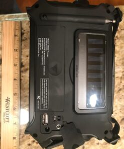 Kaito KA500 5-way Powered Emergency AM/FM/SW NOAA Weather Alert Radio with Solar,Dynamo Crank,Flashlight and Reading Lamp, Color Black 50 71Ejul7Z8jL